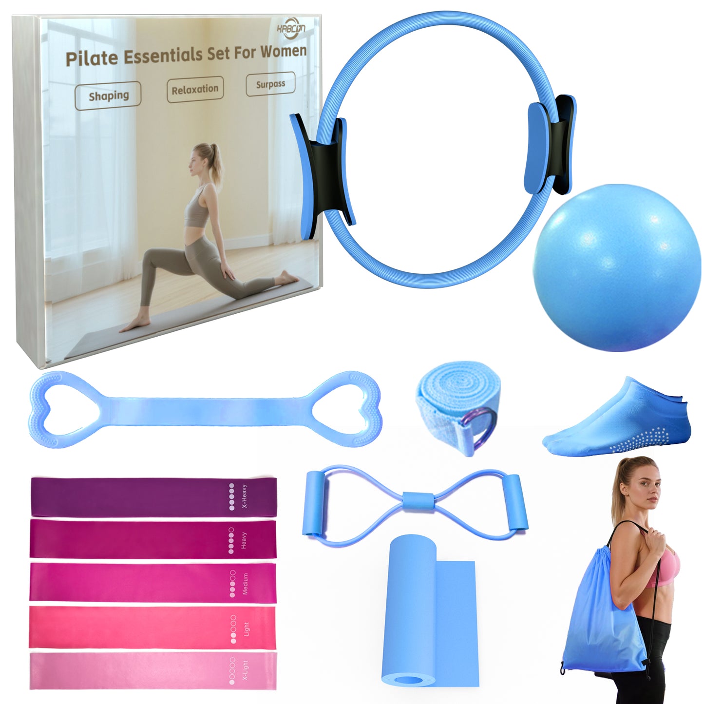 Pilates Ring Essentials set for Women