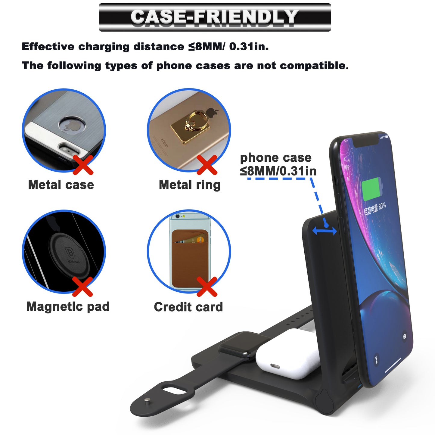 iphone charging stand