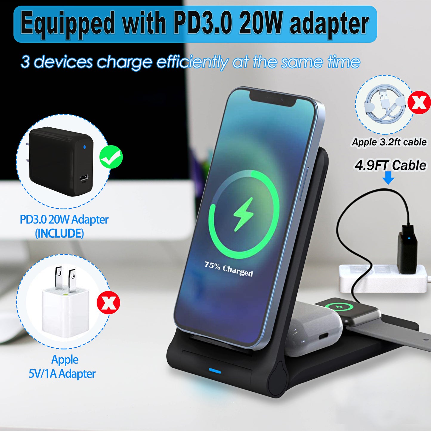 apple charger station