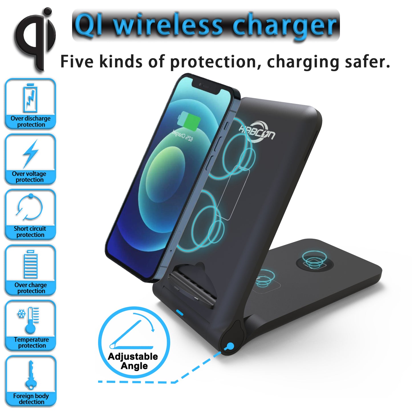 wireless charging station for apple products