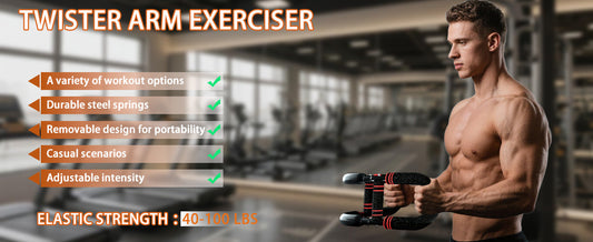 Twister Arm Trainer: Sculpt Stronger Arms Anywhere, Anytime