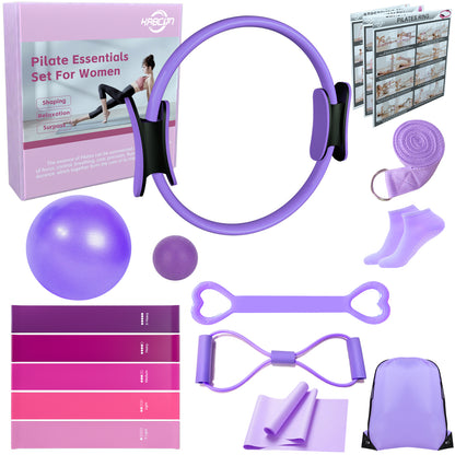 [ship from the US]Pilates Ring Essentials set for Women