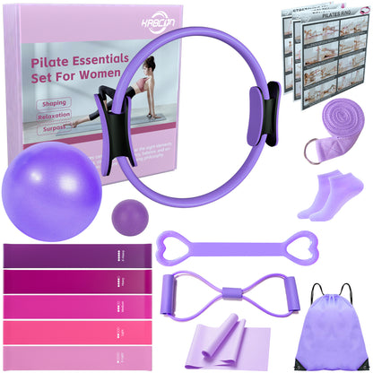 [ship from the US]Pilates Ring Essentials set for Women