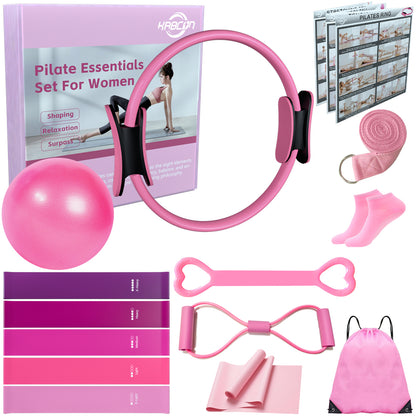 [ship from the US]Pilates Ring Essentials set for Women