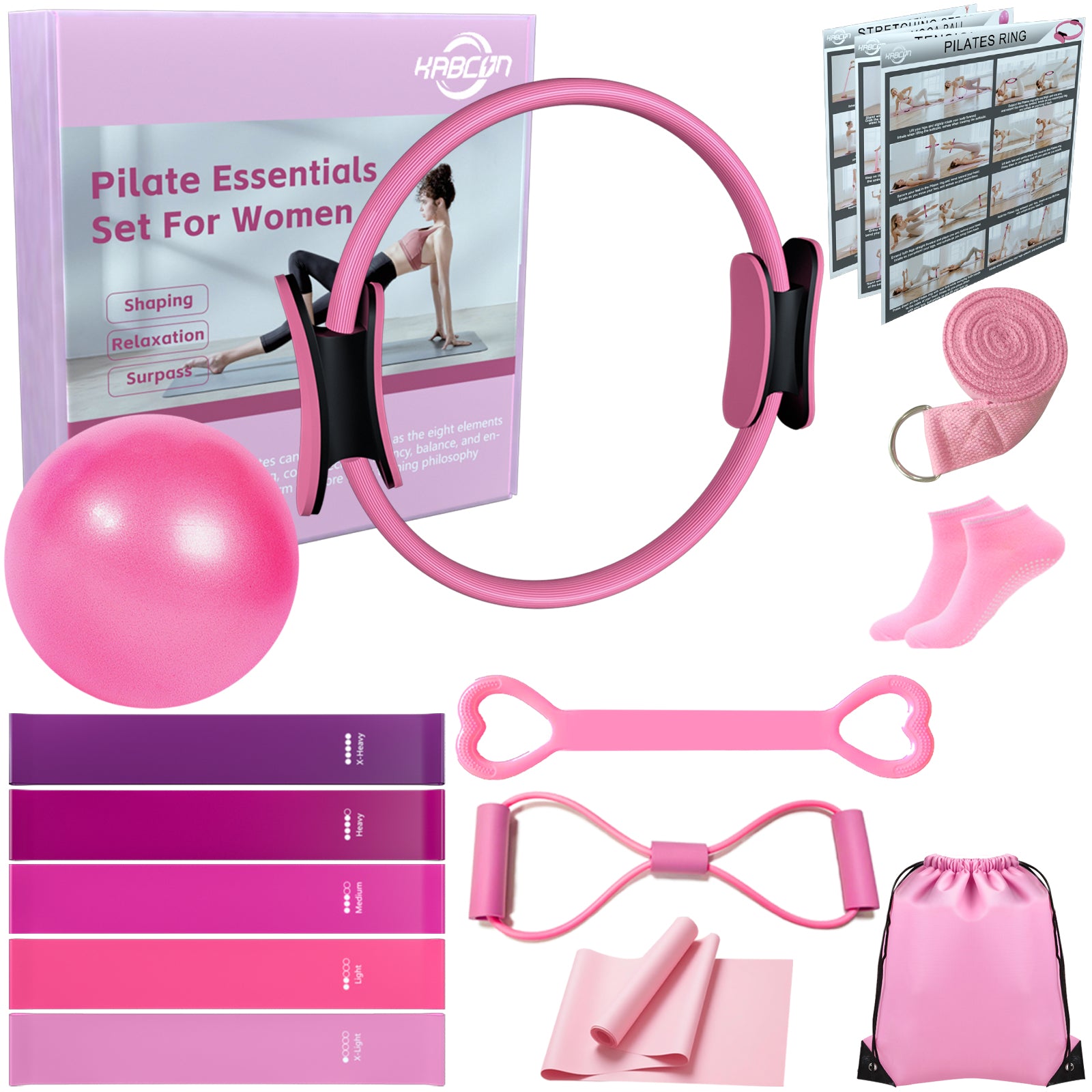 Kit De Pilates Essentials For Mujer, Kit De Pilates