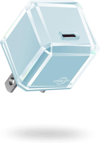 [ship from the US] USB C Charger Block 20W PD 3.0 Durable Compact Fast Charging Compat with iPhone 15/15 Plus/15 Pro/15 Pro Max/14/14 Pro/14 Pro Max/13/13 Mini/13 Pro/13 Pro Max/12/12 Mini