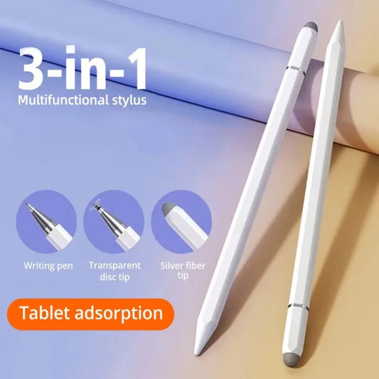 3 in 1 Magnetic Stylus Pen For Mobile Tablet For iPhone ipad Drawing Tablet Capacitive Touch Screen Pencil For Android Huawei