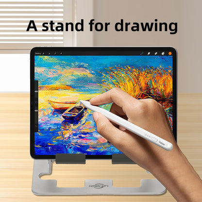 KABCON Tablet Stand,2025 Aluminum Stand Holder for Digital Drawing Pad,Portable Adjustable for up to 16'' Graphics Drawing Art Tablets, Surface Series Tablets,iPad Series,Samsung Galaxy Tabs,Kindle