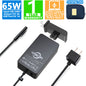 [ship from the US]Surface Pro Surface Laptop Charger 65W Power Adapter Compatible with Microsoft Surface Pro X Pro 7 Pro 6 Pro 5 Pro 4 Pro 3 Surface Laptop 1 2 3 Surface Go 1 2 Surface Book and Travel Case