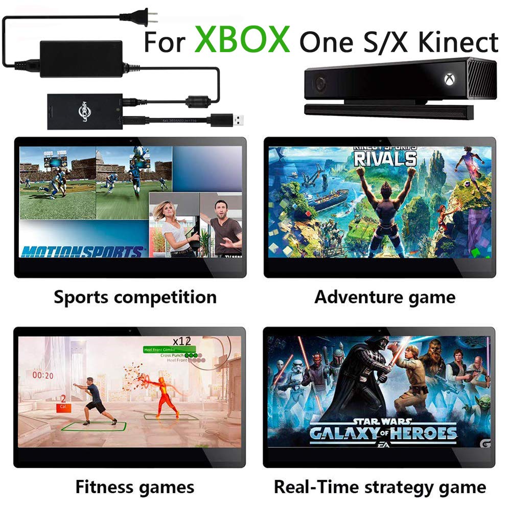 Xbox One S com Kinect 