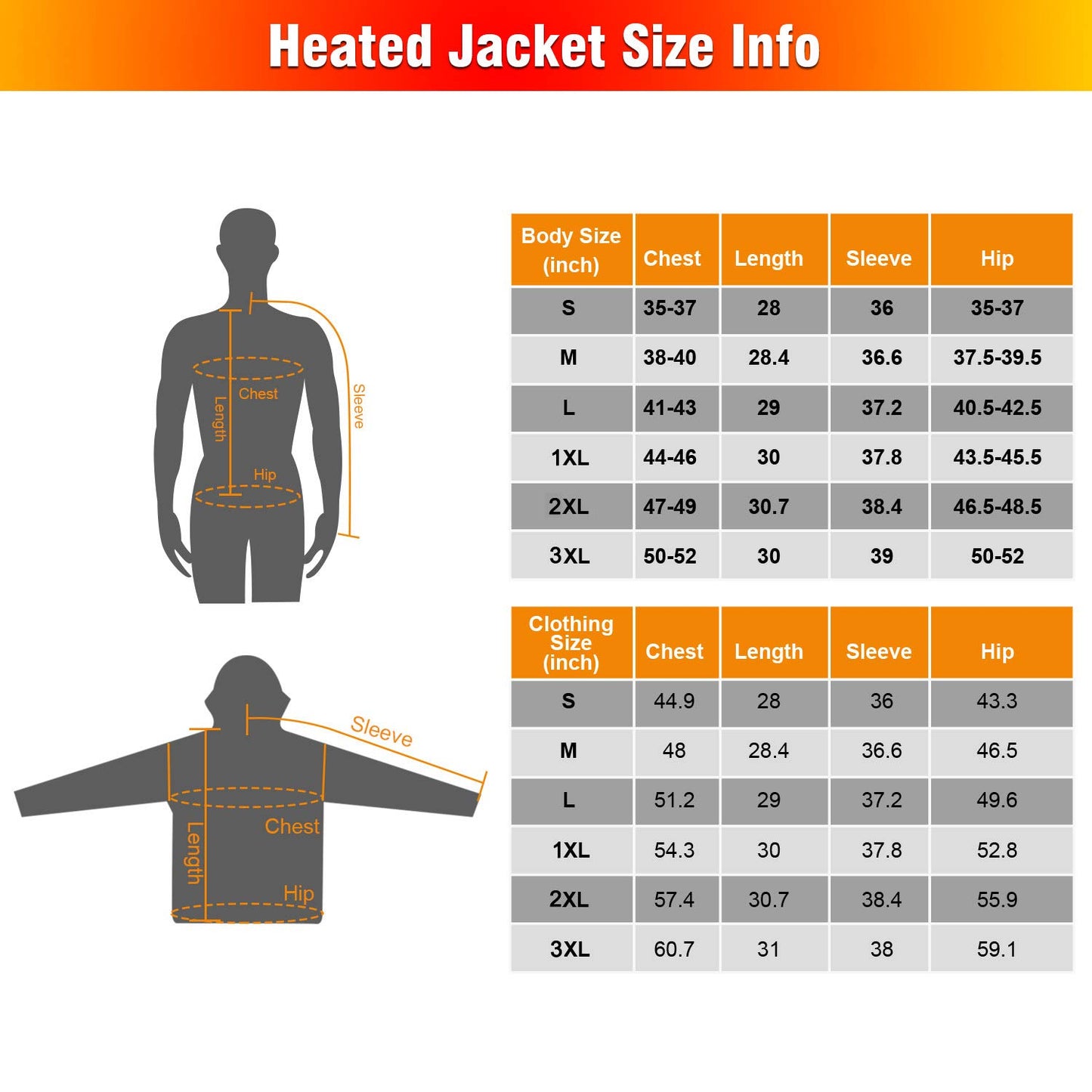 [ship from the US]Men's Soft Shell Heated Jacket
