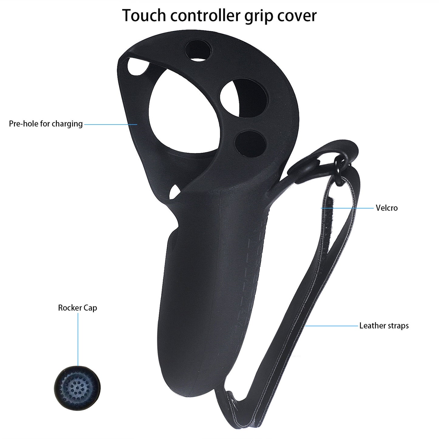 [ship from the US]Controller Grips Cover Compatible with Meta/Oculus Quest Pro